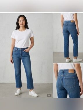 Lucky Brand Medium Blue Straight Mid Rise Crop Midi Jeans

SEND ME OFFERS